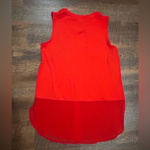 Carmen Marc Valvo Button Down Tank Top Size Small - Picture 2 of 3